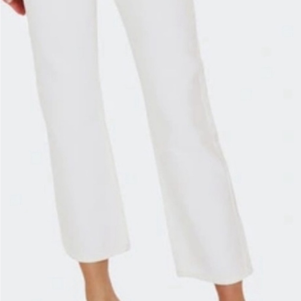 Lysse White Cropped Ankle Jeans